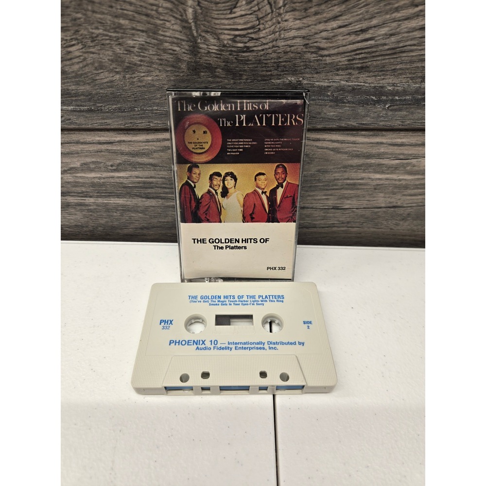 The Platters The Golden Hits of The Platters Cassette Tape PHX 332 Phoenix 10